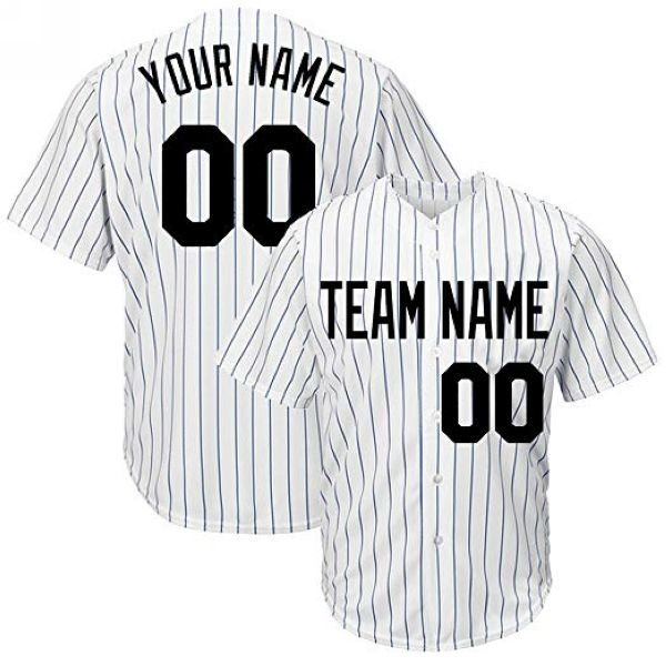 Men Custom Baseball Jersey Embroidered Numbers And Team Names
