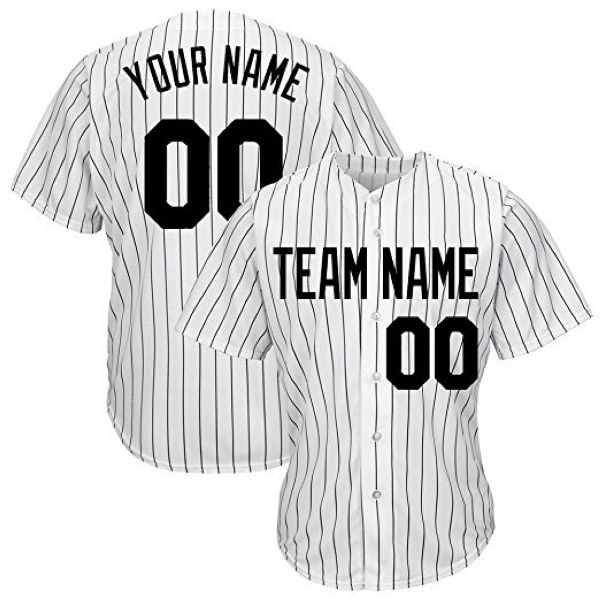 Glitter Baseball Jersey W/ Name & Number Custom 21st Birthday 