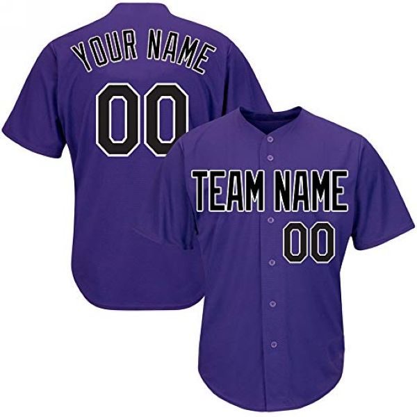 Custom Baseball Jersey Embroidered Your Names and Numbers