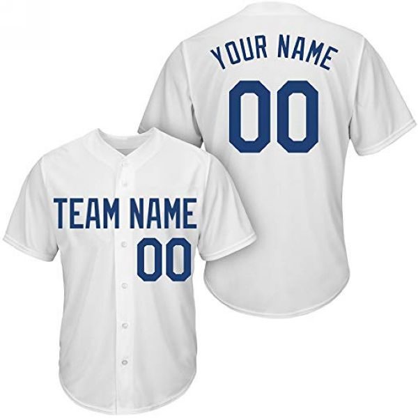 Custom Baseball Jersey Embroidered Your Names and Numbers