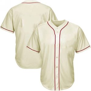 Youth and Adult Full-Button Pinstripe Baseball Jerseys